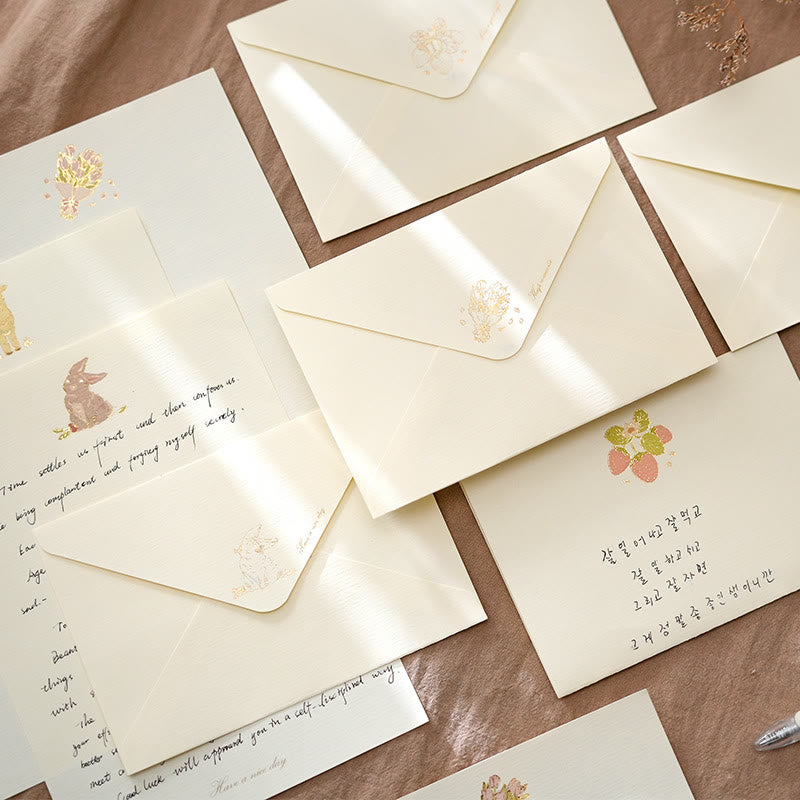 The Wilderness Song Series Cute Style Envelope Set For Invitation