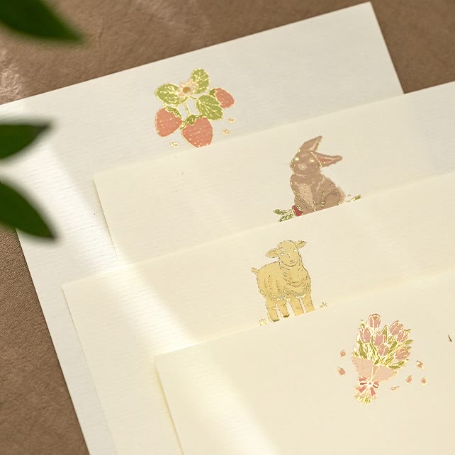 The Wilderness Song Series Cute Style Envelope Set For Invitation