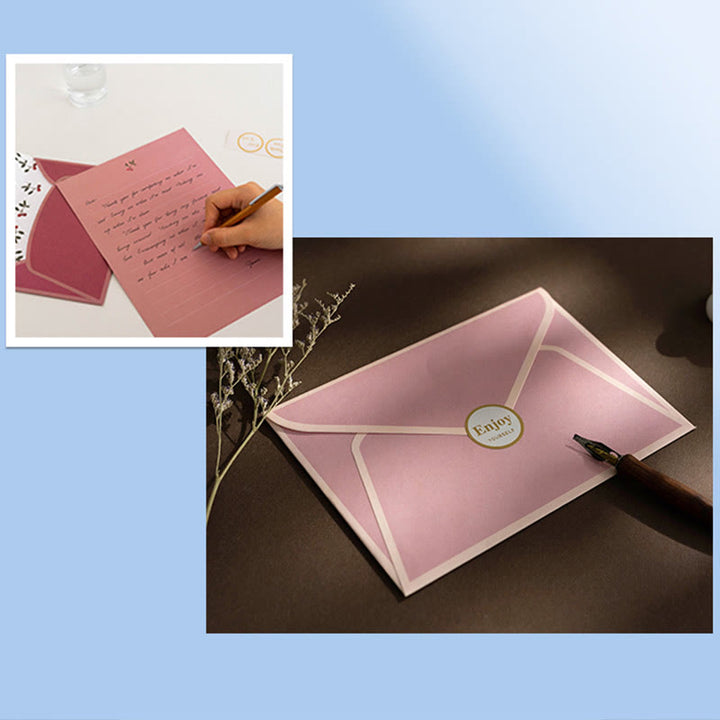 Classic Envelope Set For Letter Retro Style Invitation Envelope