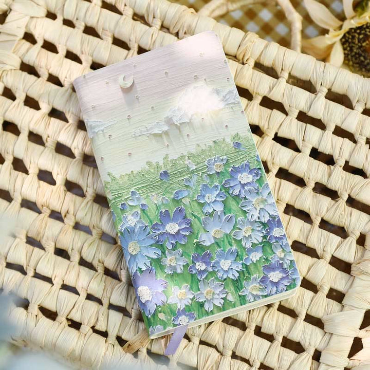 Write Romantic Series Oil Painting Cover Notebook For Journal