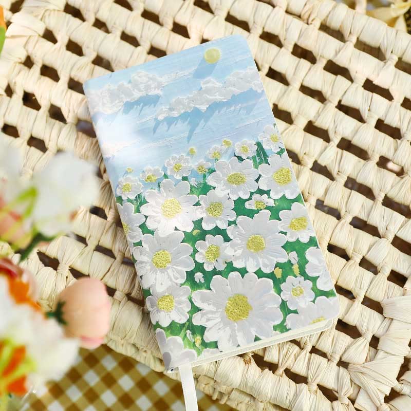 Write Romantic Series Oil Painting Cover Notebook For Journal