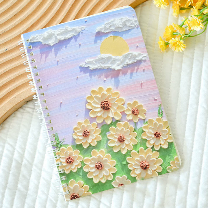 A5 Dream Oil Painting Series Cover Notebook For Journal