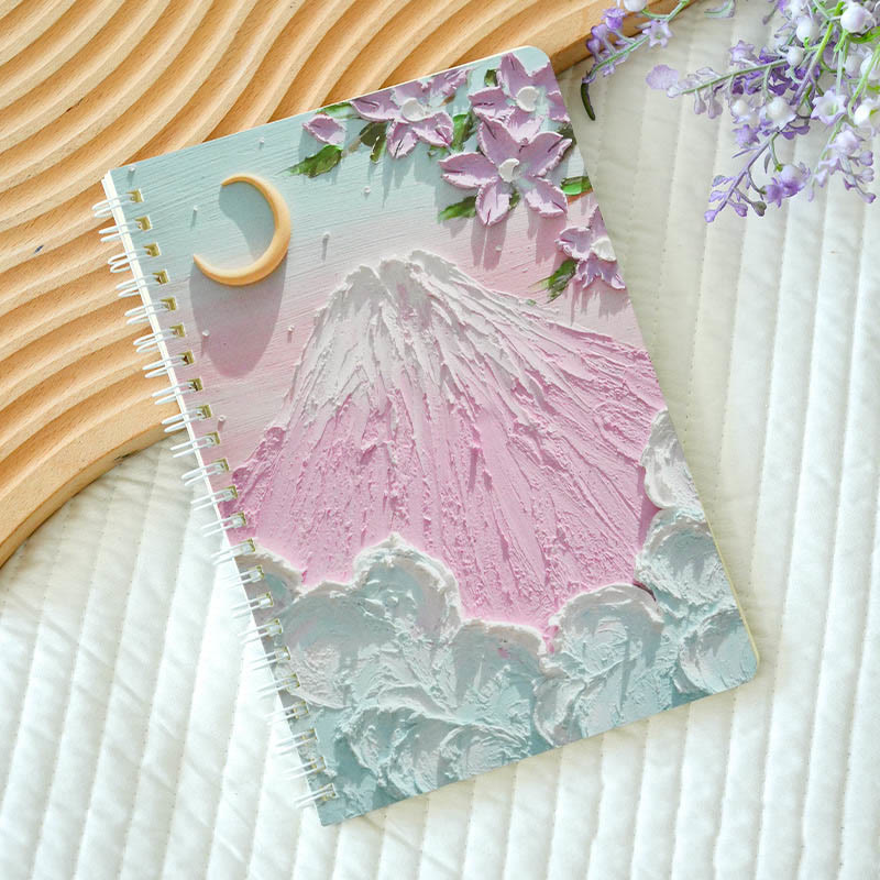 A5 Dream Oil Painting Series Cover Notebook For Journal