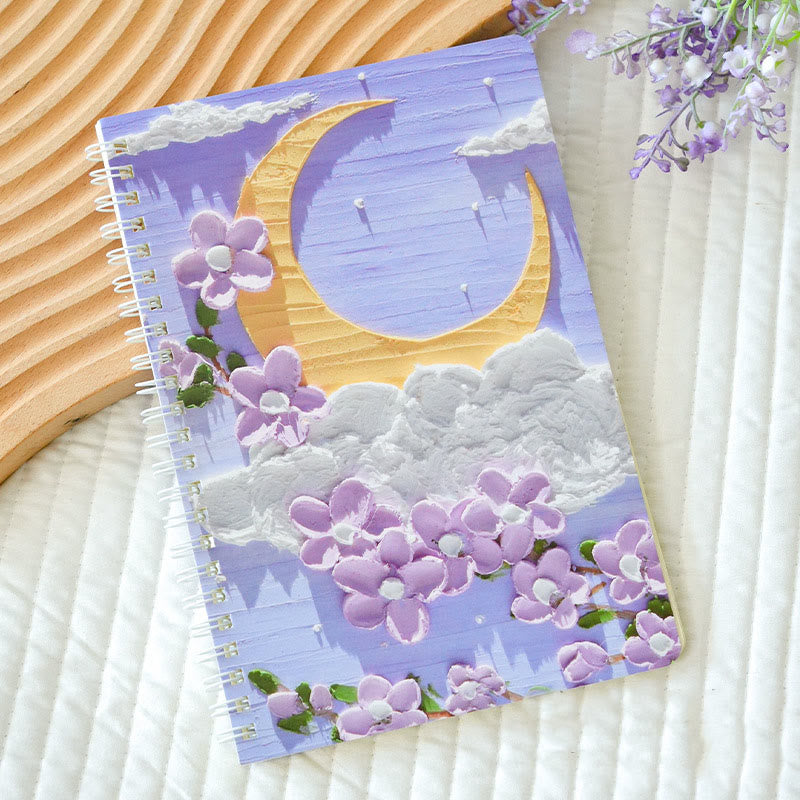 A5 Dream Oil Painting Series Cover Notebook For Journal