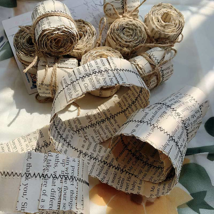 Antique Pages Lace Rolls Series Vintage Tape Decorative Scrapbook Tape