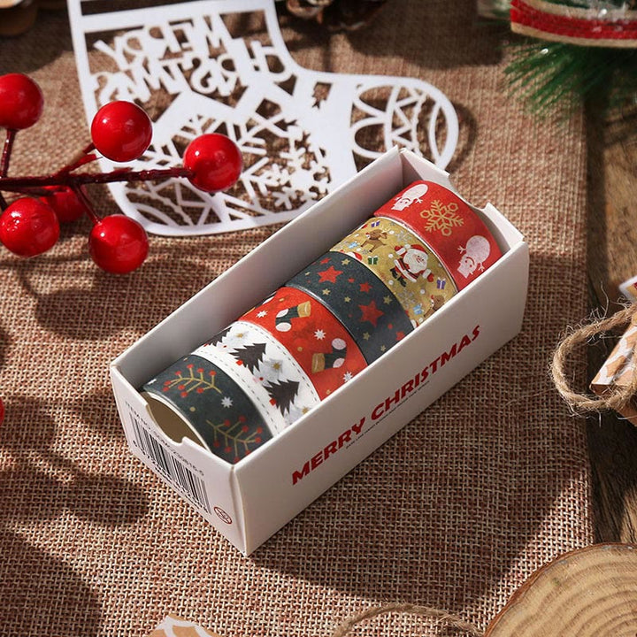 Cute Merry Christmas Series Washi Tape Decorative Scrapbook Tape