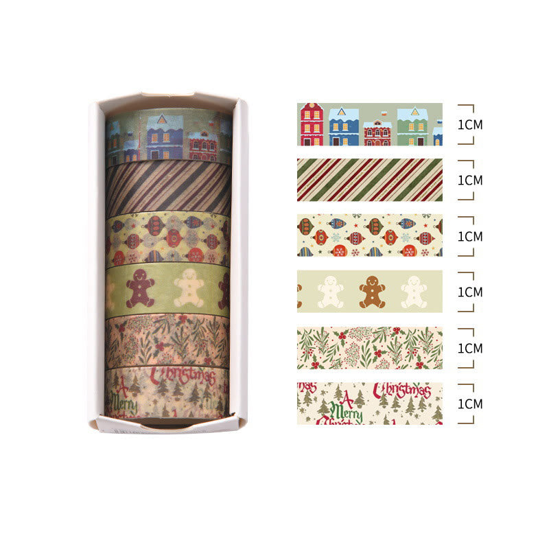 Cute Merry Christmas Series Washi Tape Decorative Scrapbook Tape