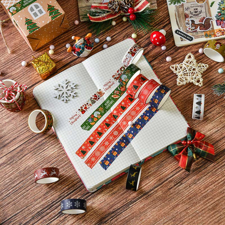 Cute Merry Christmas Series Washi Tape Decorative Scrapbook Tape