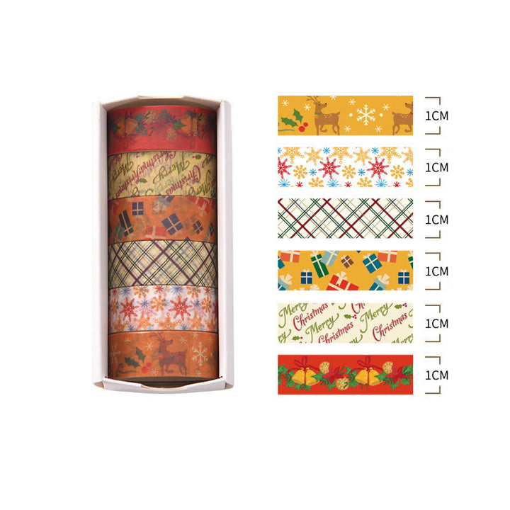 Cute Merry Christmas Series Washi Tape Decorative Scrapbook Tape