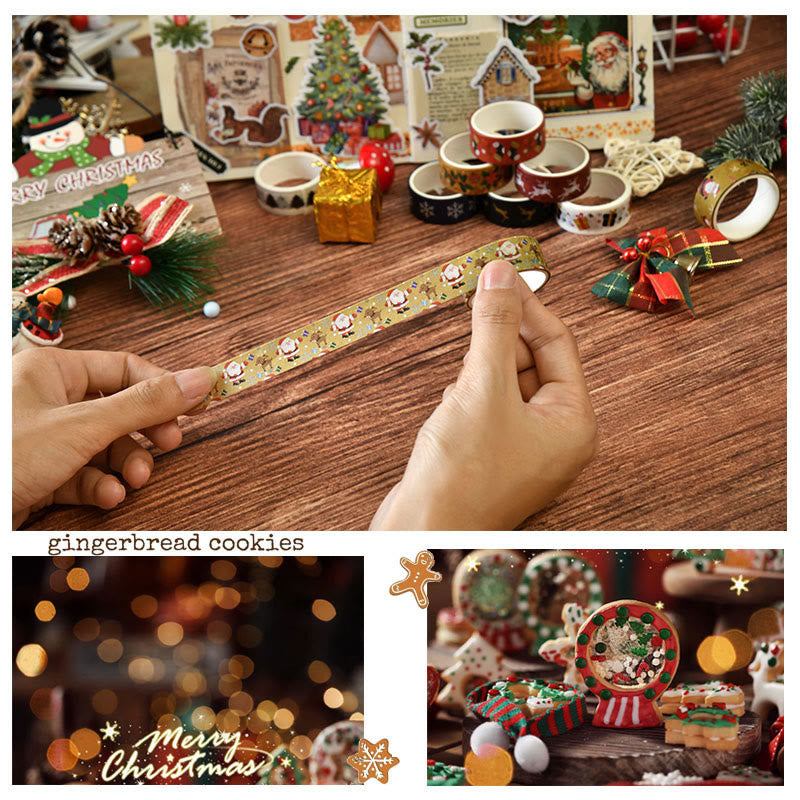 Cute Merry Christmas Series Washi Tape Decorative Scrapbook Tape