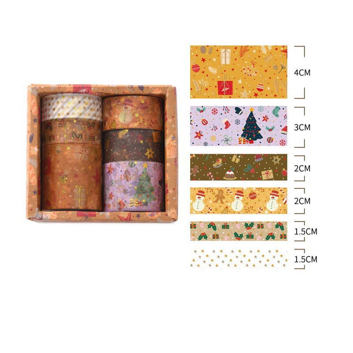 Vintage Christmas Series Washi Tape Decorative Scrapbook Tape