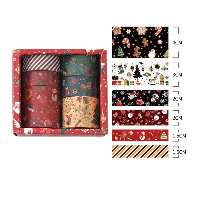 Vintage Christmas Series Washi Tape Decorative Scrapbook Tape