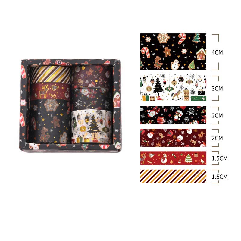 Vintage Christmas Series Washi Tape Decorative Scrapbook Tape