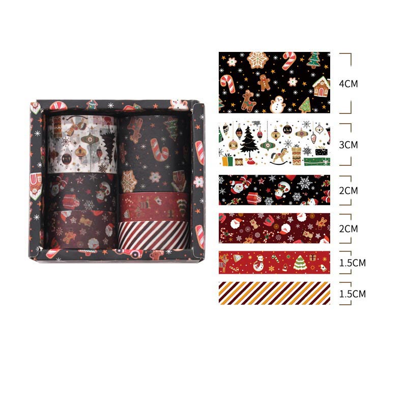 Vintage Christmas Series Washi Tape Decorative Scrapbook Tape