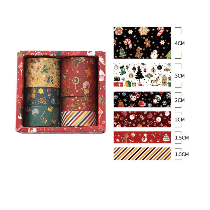 Vintage Christmas Series Washi Tape Decorative Scrapbook Tape