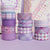 12 Rolls Set Grid Pattern Series Washi Tape Scrapbook Tape