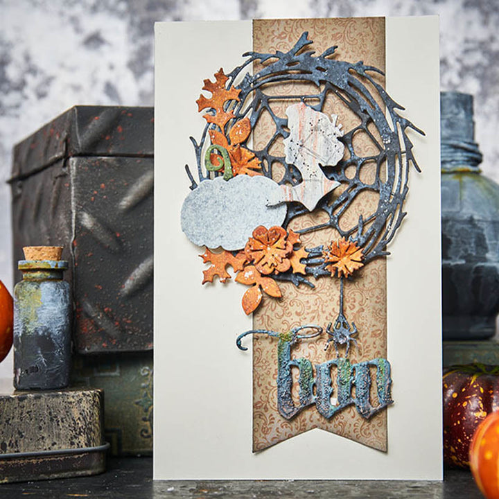 Halloween Funny Decorations Cutting Dies Set For Handmade Greeting Cards