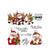 Father Christmas Stamp Cutting Dies Set For Handmade Greeting Cards