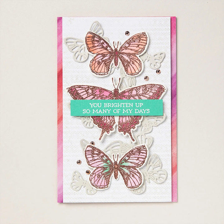 Butterfly Stamp Cutting Dies Set For Handmade Greeting Crafts