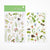 Natural Theme Rub On Transfer Sticker Decals Botanical Scrapbook Stickers