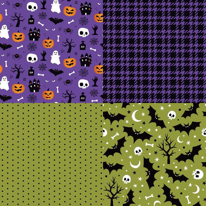 Happy Halloween Series Paper Set Funny Pumpkin Decorative Journaling Paper