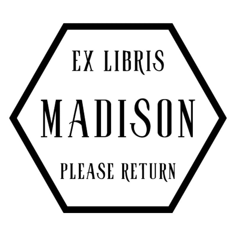 Personalized Book Embosser Libris Please Return For Book Lovers