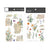 Garden Diary Series Rub On Sticker Transfer Sticker For Crafts