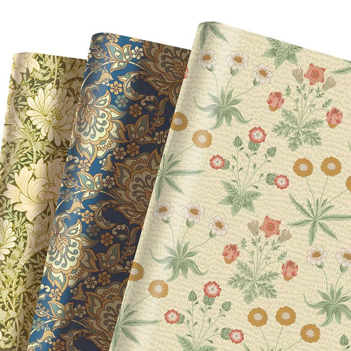 Flowers And Vines Theme Cartoon Pattern Printed Wrapping Paper Holiday Gift