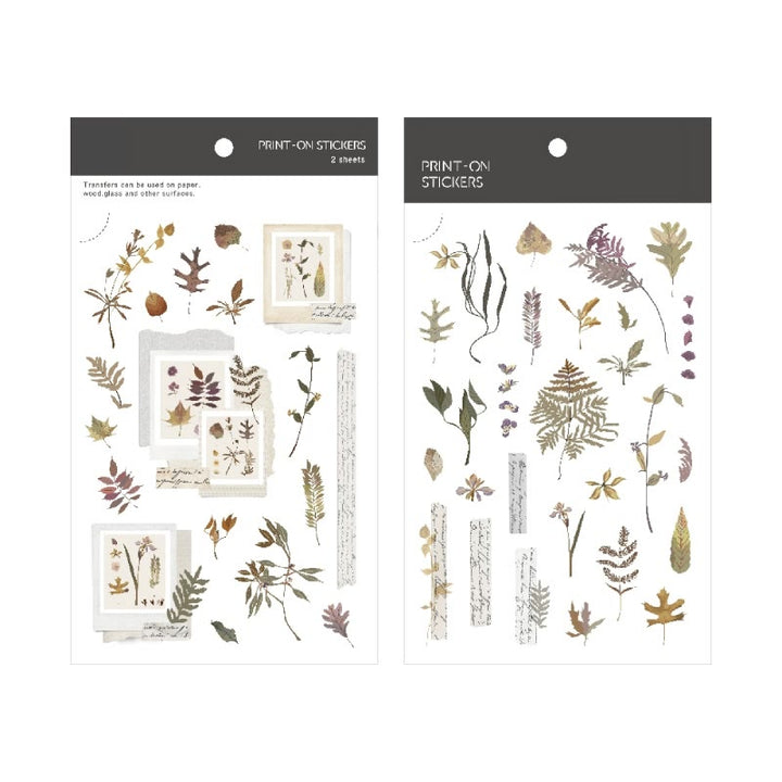 Herb Collection Series Rub On Sticker Transfer Sticker For Crafts