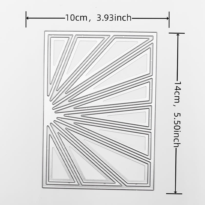 Rectangle Frames Splicing Background Board Cutting Dies for Card Making