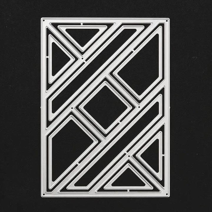 Retangle Frame Metal Die Cuts Background Cutting Dies Stencils