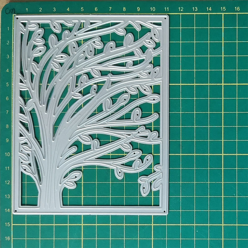 Willow Tree Metal Die-Cutting Stencil for Card Making Scrapbooking