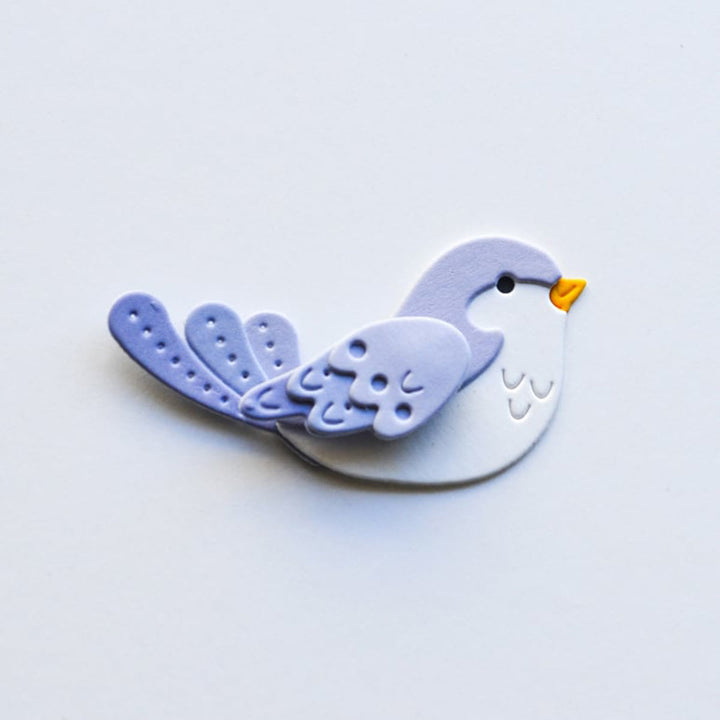 Merry Christmas Text And Bird Die Cuts Set Cutting Die for Card Making