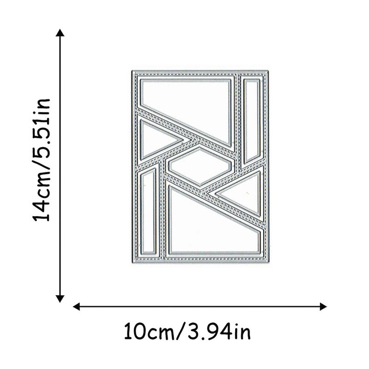 Splicing Rectangular Frame Metal Cutting Dies Irregular Shaped Dies