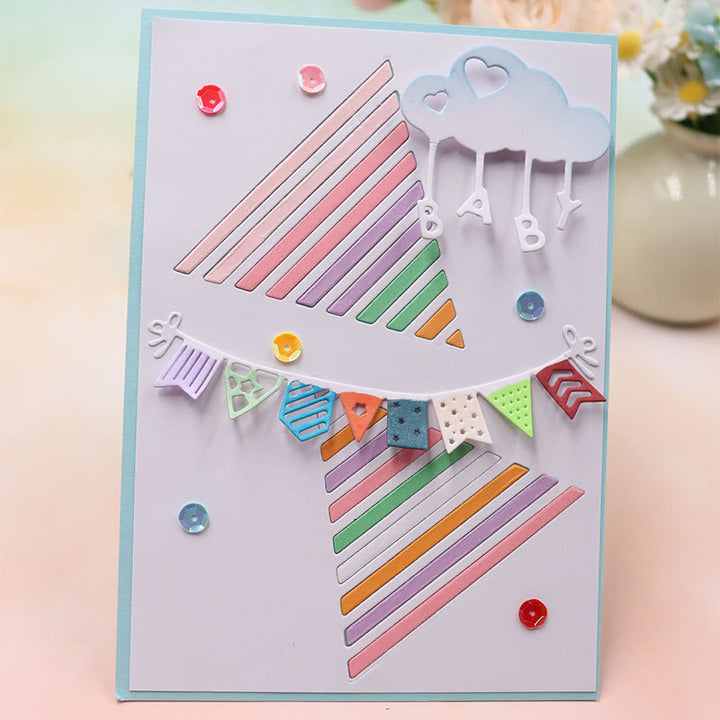 Layers Arch and Triangle Dies Set Layer Panel Craft Cutting Dies