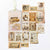 Time Trail Series White Kraft Paper Bookish Sticker For DIY Journal Decor