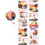 Sea Breeze Series View of Beach PET Rolls Tape Sticker Scrapbooking Supples