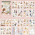 European Figures Series Sticker Book For DIY Journal Decor