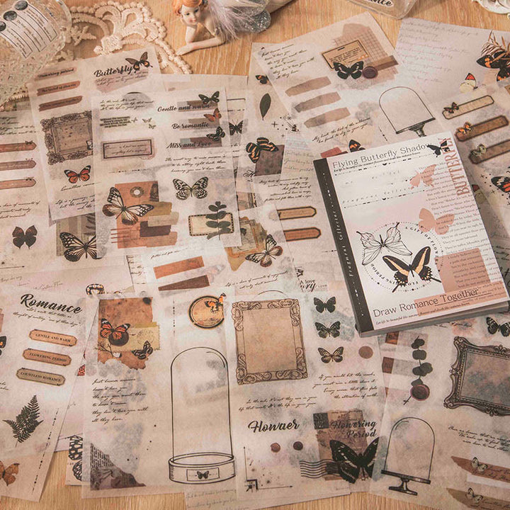 Debris Collector Series Washi Sticker Book For DIY Journal Decor