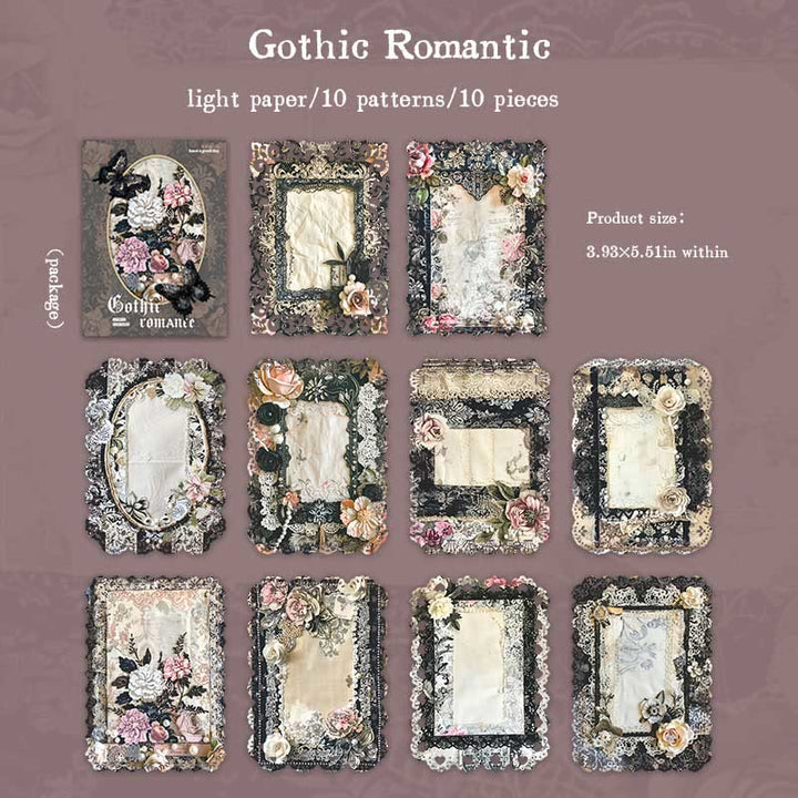 Gothic Romance Series Paper Decorative Journaling Paper