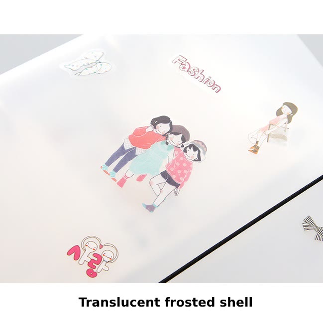 A5/ A6 Loose Leaf Transparent Binder Storage Organizer For Journal Sticker