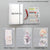 A5/ A6 Loose Leaf Transparent Binder Storage Organizer For Journal Sticker