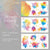 Colored Glass Series Rub On Sticker Transfer Sticker For Crafts