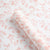 10 Sheets Floral Wrapping Paper Pink White Flowers Gift Wrap Paper