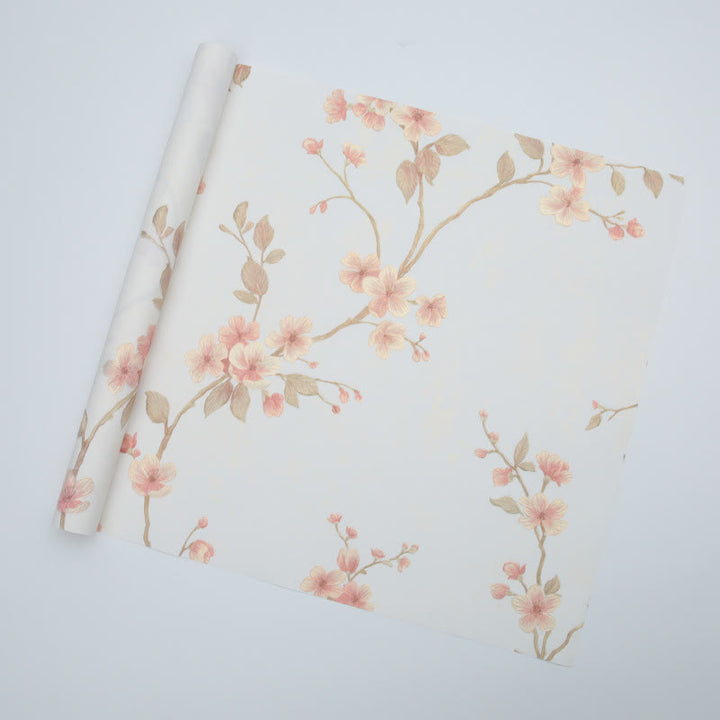 Floral Print Wrapping Paper Chinoiserie Wedding Gift Wrap Paper