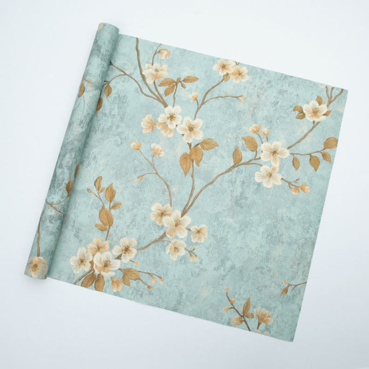 Floral Print Wrapping Paper Chinoiserie Wedding Gift Wrap Paper