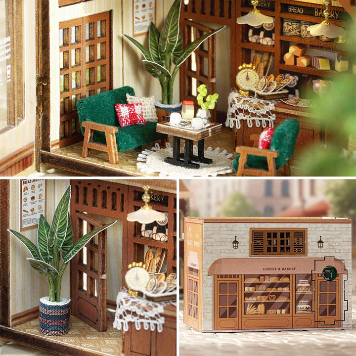 DIY Dollhouse Miniature Kit Fantasy Rubik's Cube Mini Building Set