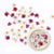 Colorful Mixed Daisy Artificial Flower Art Sequins Decals For Scrapbooking