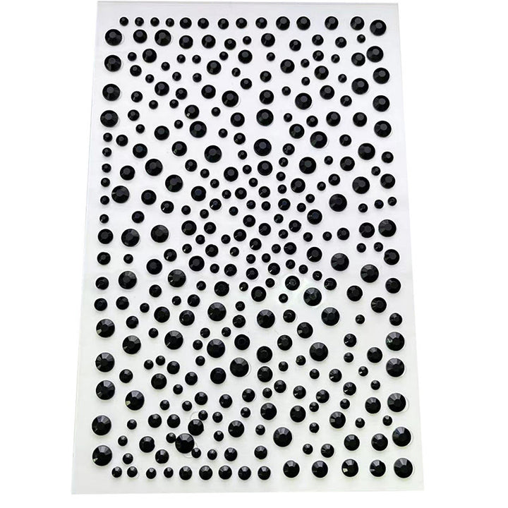 Glitter Rhinestone Sticker Pearl Sticker Gem Sticker for DIY Crafts