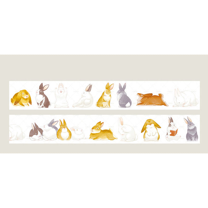 Cute Animal Washi PET Roll Sticker Tape For Scrapbooking Supplies